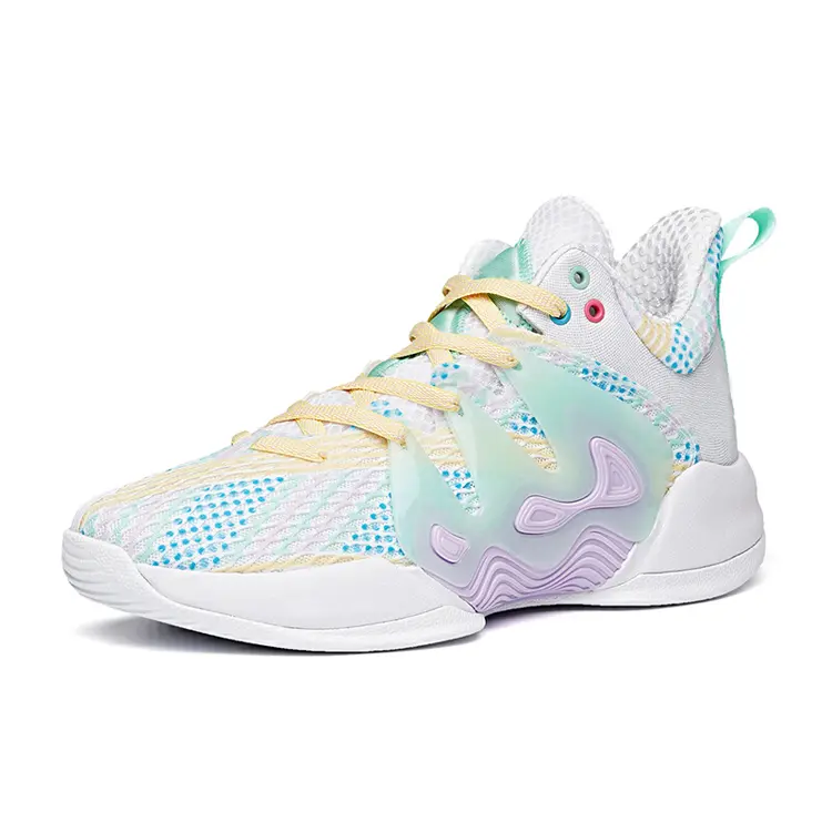 China Supplier High Quality Fashion Styles Custom Logo Colorful Zapatillas Men Wholesale Basketball Shoes Featured Image