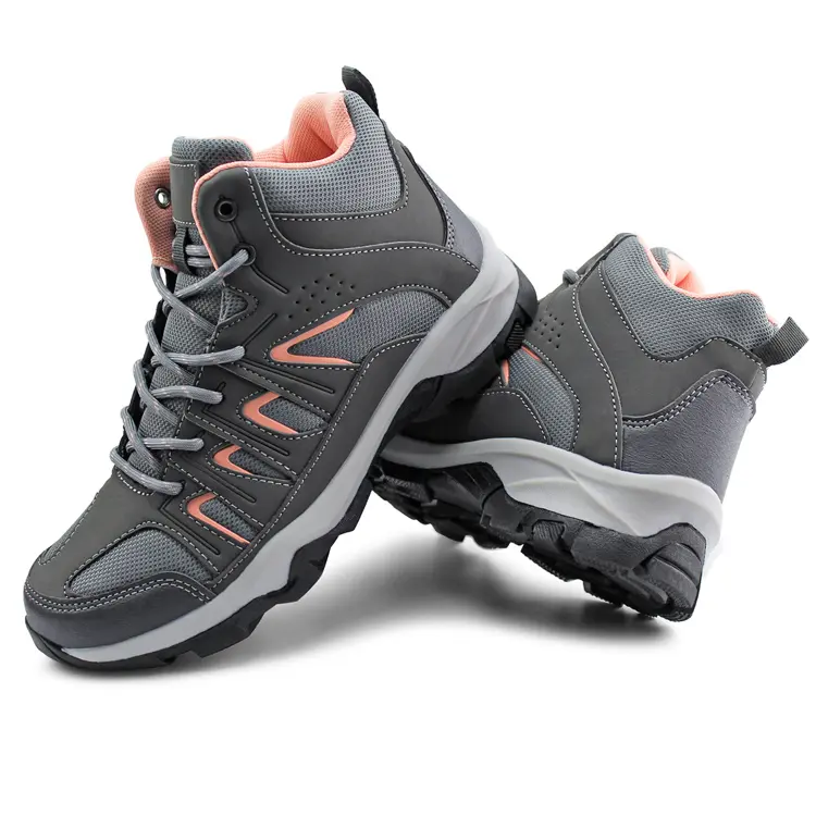 Latest Design Wholesale Anti-Slippery Zapatillas Women Men Boots Climbing Outdoor Hiking Work Safety Shoes Featured Image