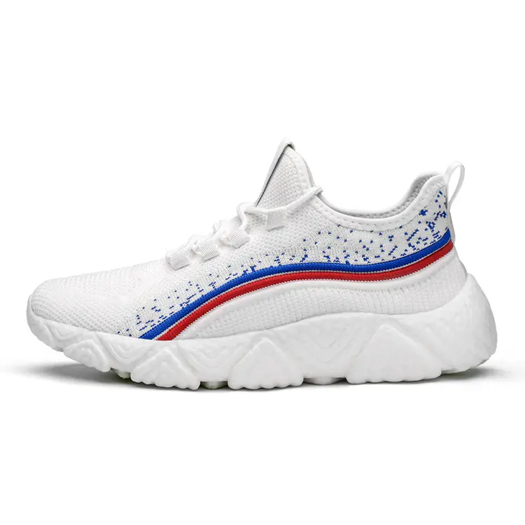 Wholesale Custom Logo Cheap Soft Outsole Cozy Breathable Sport Sneaker Men Mesh Insole Casual Shoes Featured Image