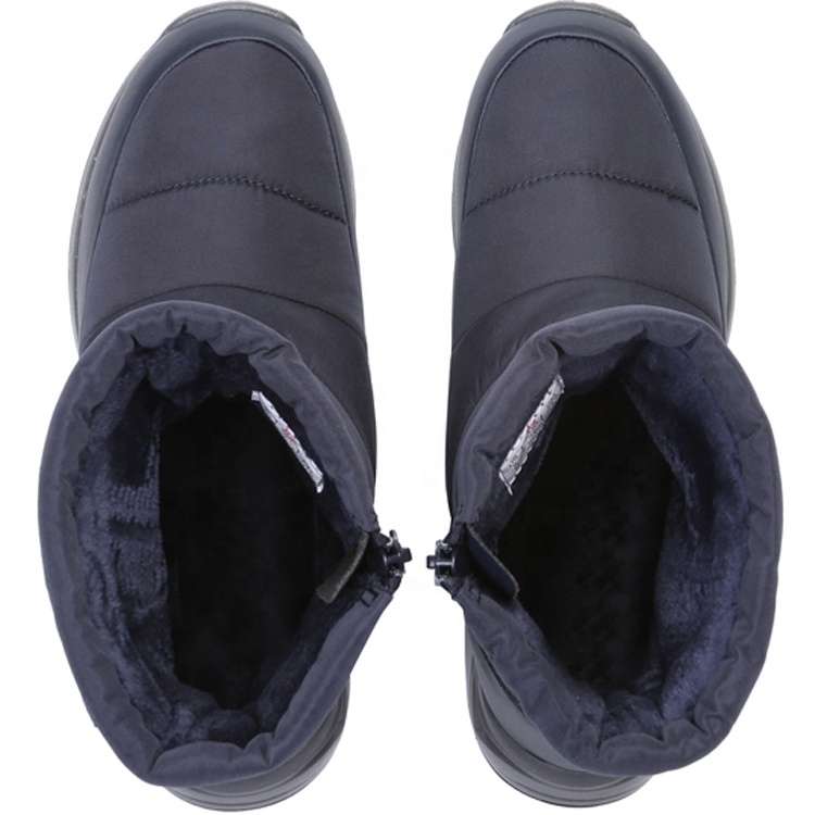 China OEM ODM Service Hot Selling Wholesale Men Women Warm Winter Snow Boots with Zip